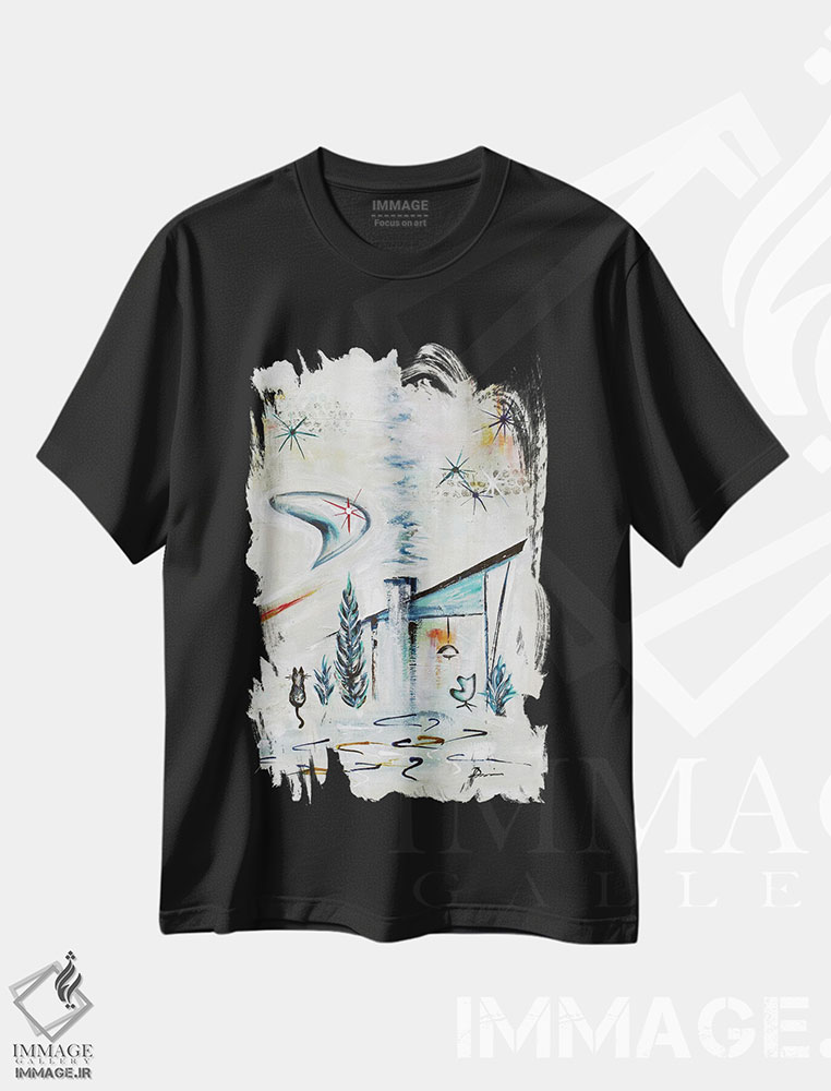 تیشرت طرح دار شادی مدرن میانه قرن II، دکور معاصر اثر آنجلا بیسون | immage.ir