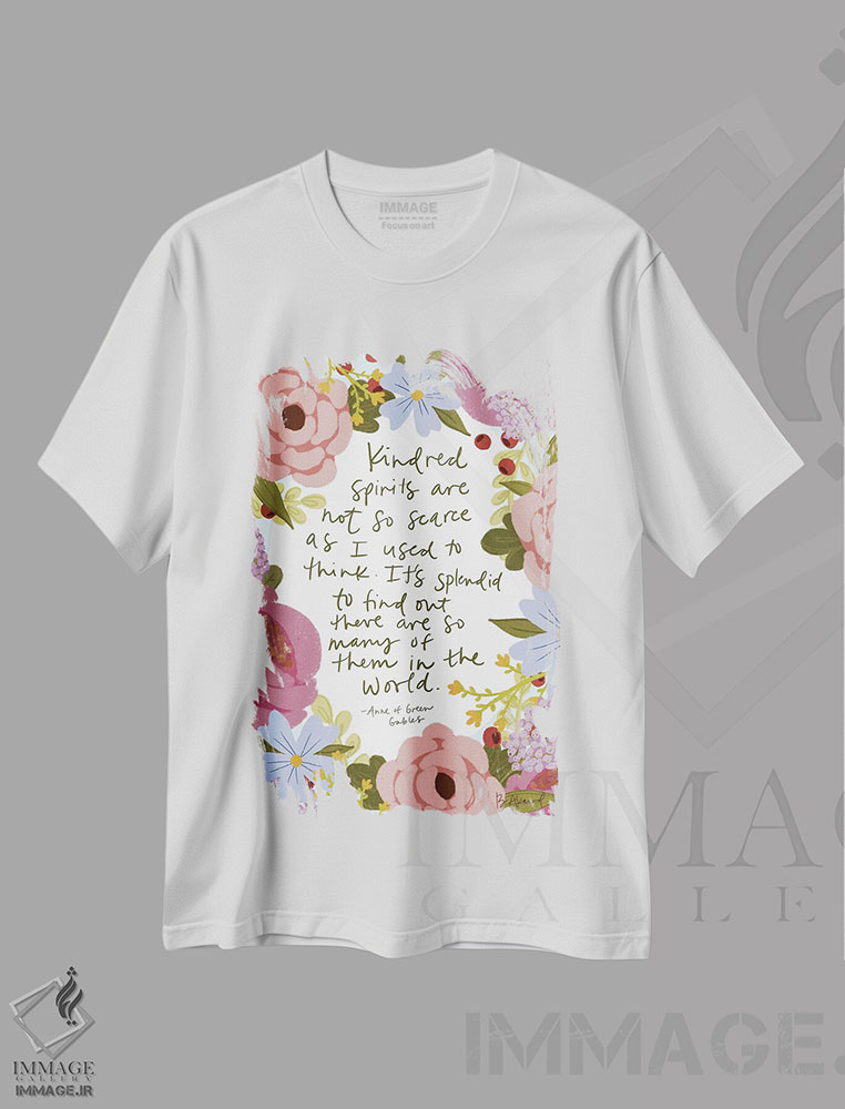 تیشرت طرح دار آن شرلی در گرین گیبلز، هنر دیجیتال اثر بک آکارد | immage.ir