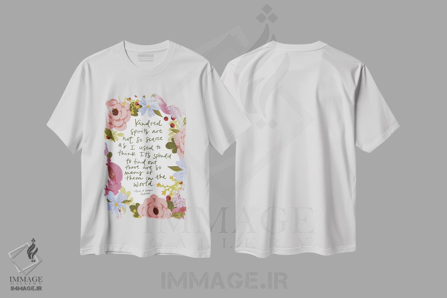 تیشرت طرح دار آن شرلی در گرین گیبلز، هنر دیجیتال اثر بک آکارد | immage.ir