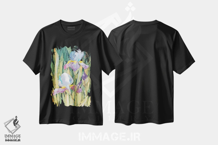 تیشرت طرح دار زیر خورشید، تزئینی اثر آنلاین بوکنکمپ | immage.ir