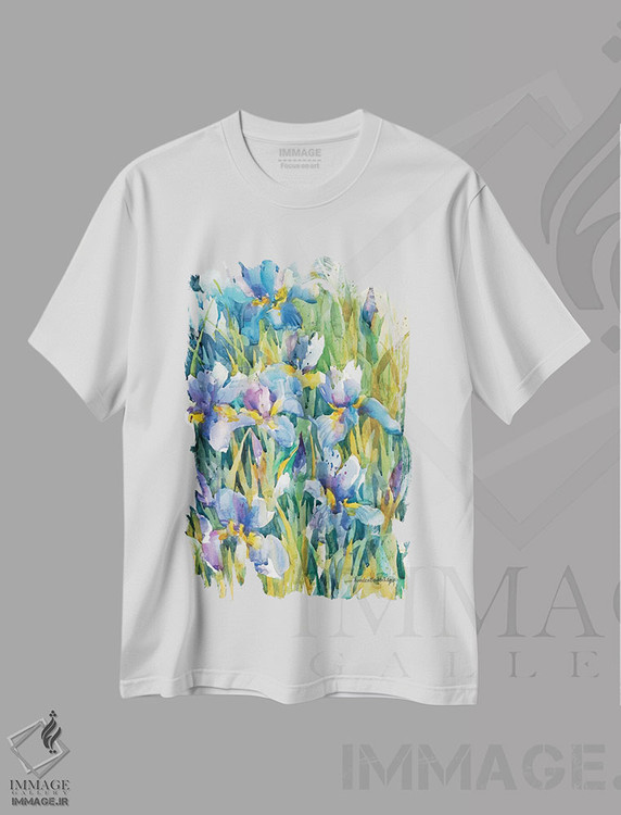 تیشرت طرح دار پیام آوران تابستان، مدیوم اثر آنلاین بوکنکمپ | فروشگاه ایماژ