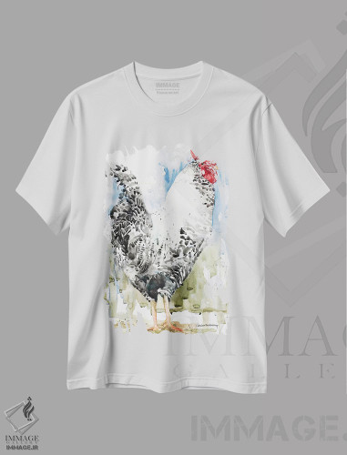 تیشرت طرح دار عالیجناب، دکور روستایی اثر آنلاین بوکنکمپ | فروشگاه ایماژ