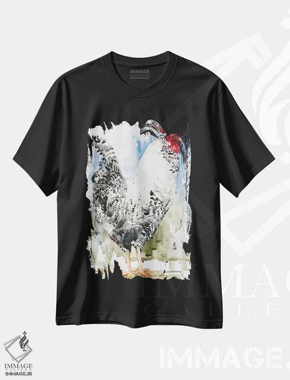 تیشرت طرح دار عالیجناب، دکور روستایی اثر آنلاین بوکنکمپ | immage.ir