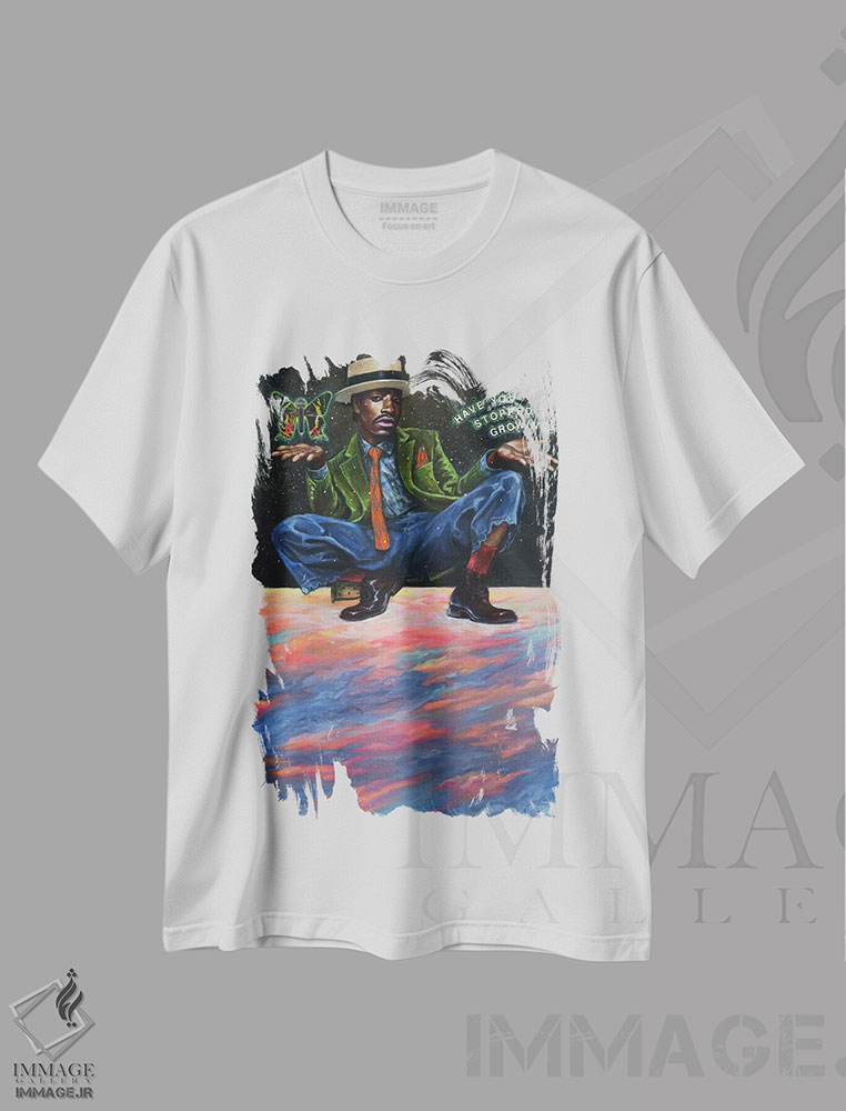 تیشرت طرح دار آثار آرت برادران اسوارتز - فروشگاه ایماژ