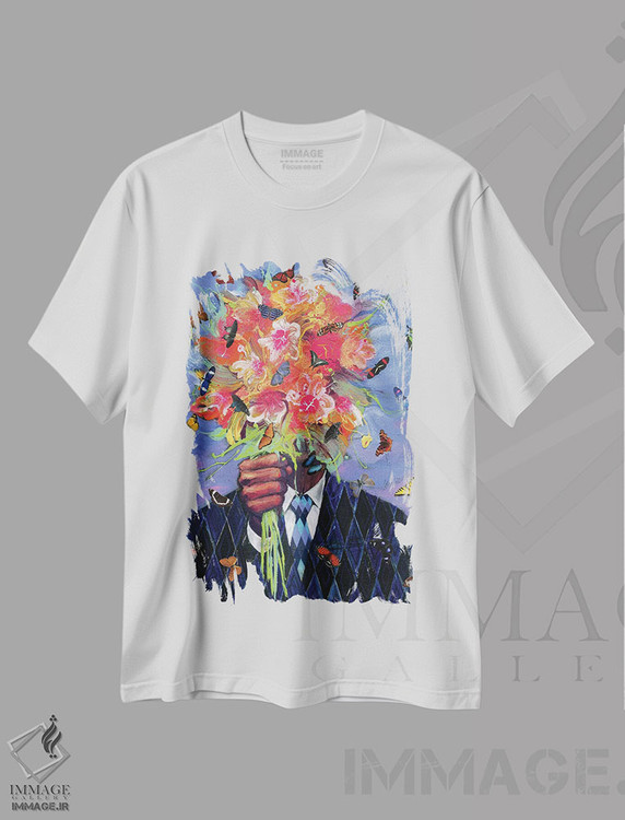 تیشرت طرح دار قرار با سرنوشت، هنر آمریکایی آفریقایی تبار اثر آرت برادران اسوارتز | immage.ir