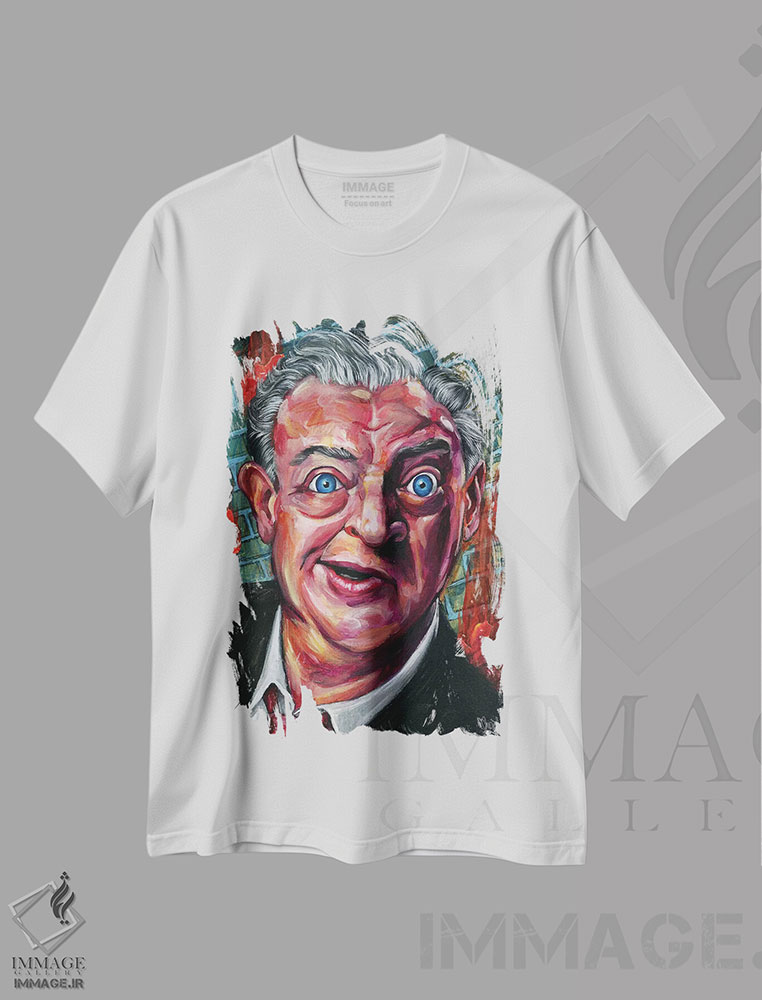 تیشرت طرح دار بی احترامی اثر آرت برادران اسوارتز | immage.ir