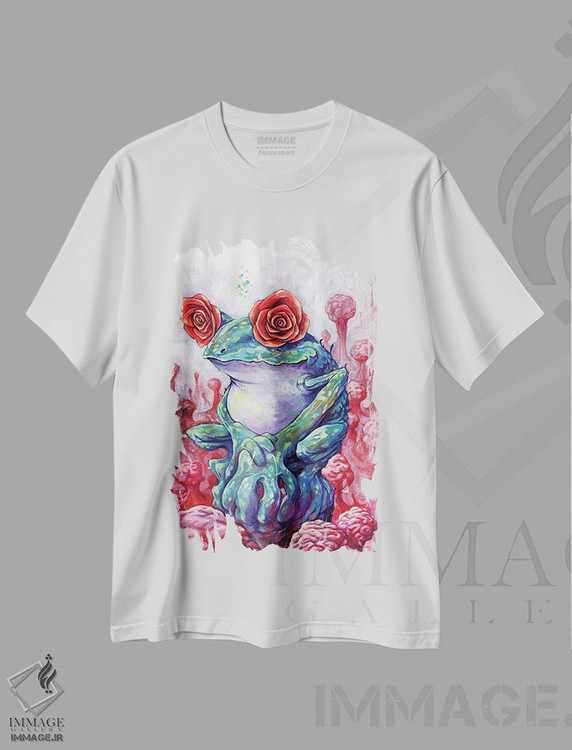 تیشرت طرح دار دلیل رؤیاهای تو اثر آرت برادران اسوارتز | فروشگاه ایماژ