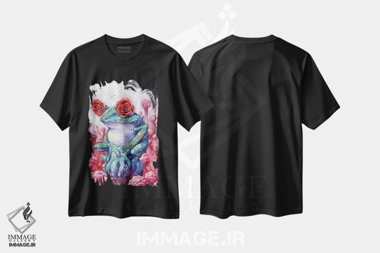 تیشرت طرح دار دلیل رؤیاهای تو اثر آرت برادران اسوارتز | immage.ir