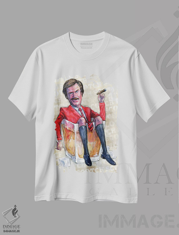 تیشرت طرح دار اسکاچ اسکاچ اسکاچ، هنر فاخر معاصر اثر آرت برادران اسوارتز | immage.ir