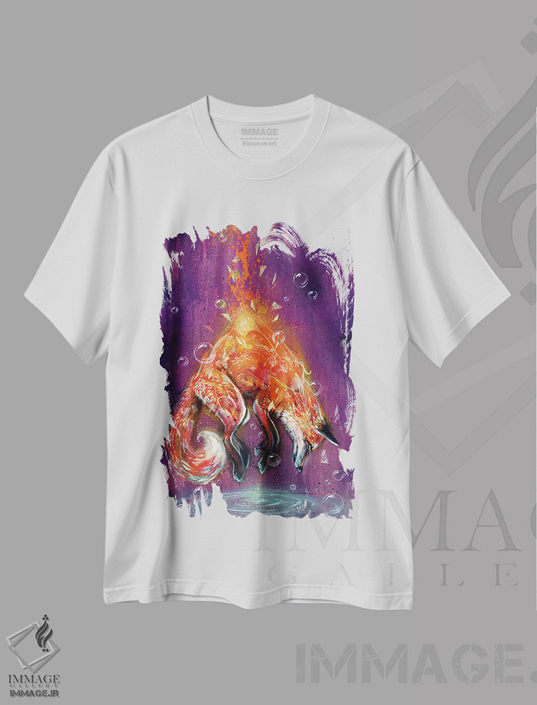 تیشرت طرح دار تعلیق، هنر فاخر معاصر اثر آرت برادران اسوارتز | immage.ir