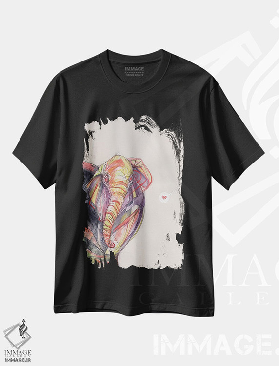 تیشرت طرح دار رویکرد محتاطانه، هنر فاخر معاصر اثر آرت برادران اسوارتز | immage.ir