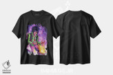 تیشرت طرح دار شعلهٔ بنفش، هنر آمریکایی آفریقایی تبار اثر آرت برادران اسوارتز | immage.ir
