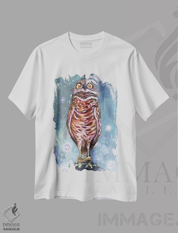 تیشرت طرح دار اینجا همه دوستیم، درسته؟، هنر فاخر معاصر اثر آرت برادران اسوارتز | فروشگاه ایماژ