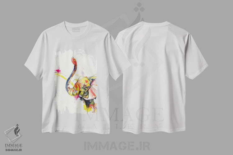 تیشرت طرح دار چوب کبریت سوخته، هنر فاخر معاصر اثر آرت برادران اسوارتز | immage.ir