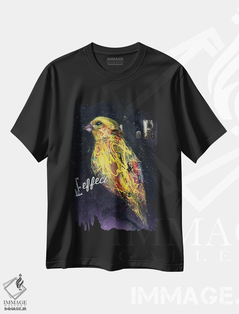 تیشرت طرح دار اثرگذار، هنر فاخر معاصر اثر آرت برادران اسوارتز | فروشگاه ایماژ