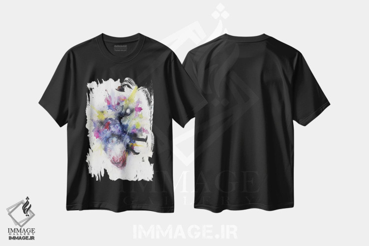 تیشرت طرح دار مرگ ایگو، هنر فاخر معاصر اثر آرت برادران اسوارتز | immage.ir