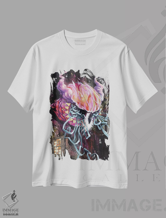 تیشرت طرح دار دوراندیشی، هنر فاخر معاصر اثر آرت برادران اسوارتز | فروشگاه ایماژ