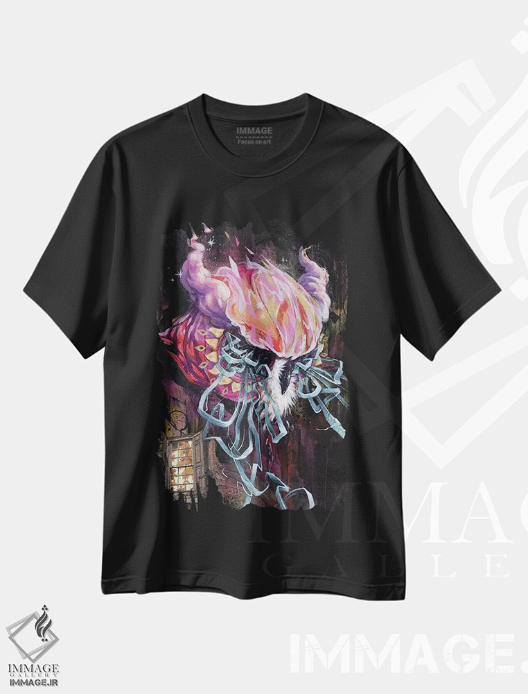 تیشرت طرح دار دوراندیشی، هنر فاخر معاصر اثر آرت برادران اسوارتز | immage.ir