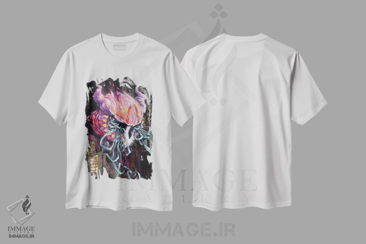 تیشرت طرح دار دوراندیشی، هنر فاخر معاصر اثر آرت برادران اسوارتز | فروشگاه ایماژ