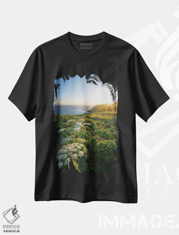 تیشرت طرح دار نقطهٔ تنسی، مدیوم اثر استیو برکلی | فروشگاه ایماژ