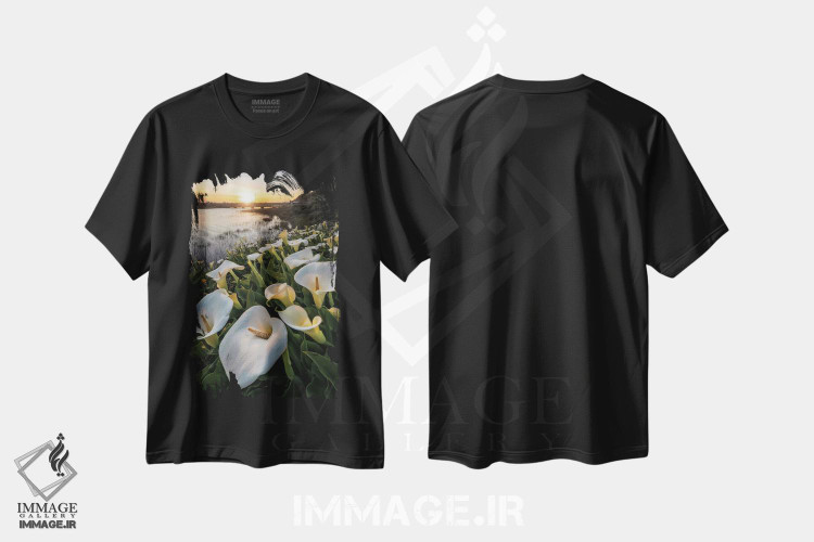 تیشرت طرح دار کالاس در ساحل رودئو، مدیوم اثر استیو برکلی | فروشگاه ایماژ