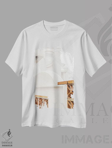 تیشرت طرح دار زیبایی معماری، تزئینی اثر بلی | فروشگاه ایماژ