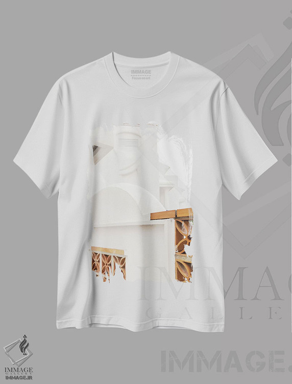 تیشرت طرح دار زیبایی معماری، تزئینی اثر بلی | فروشگاه ایماژ
