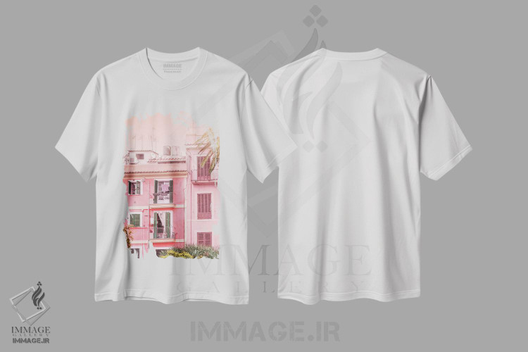 تیشرت طرح دار تابستان گرمسیری شهری، مدیوم اثر بلی | immage.ir