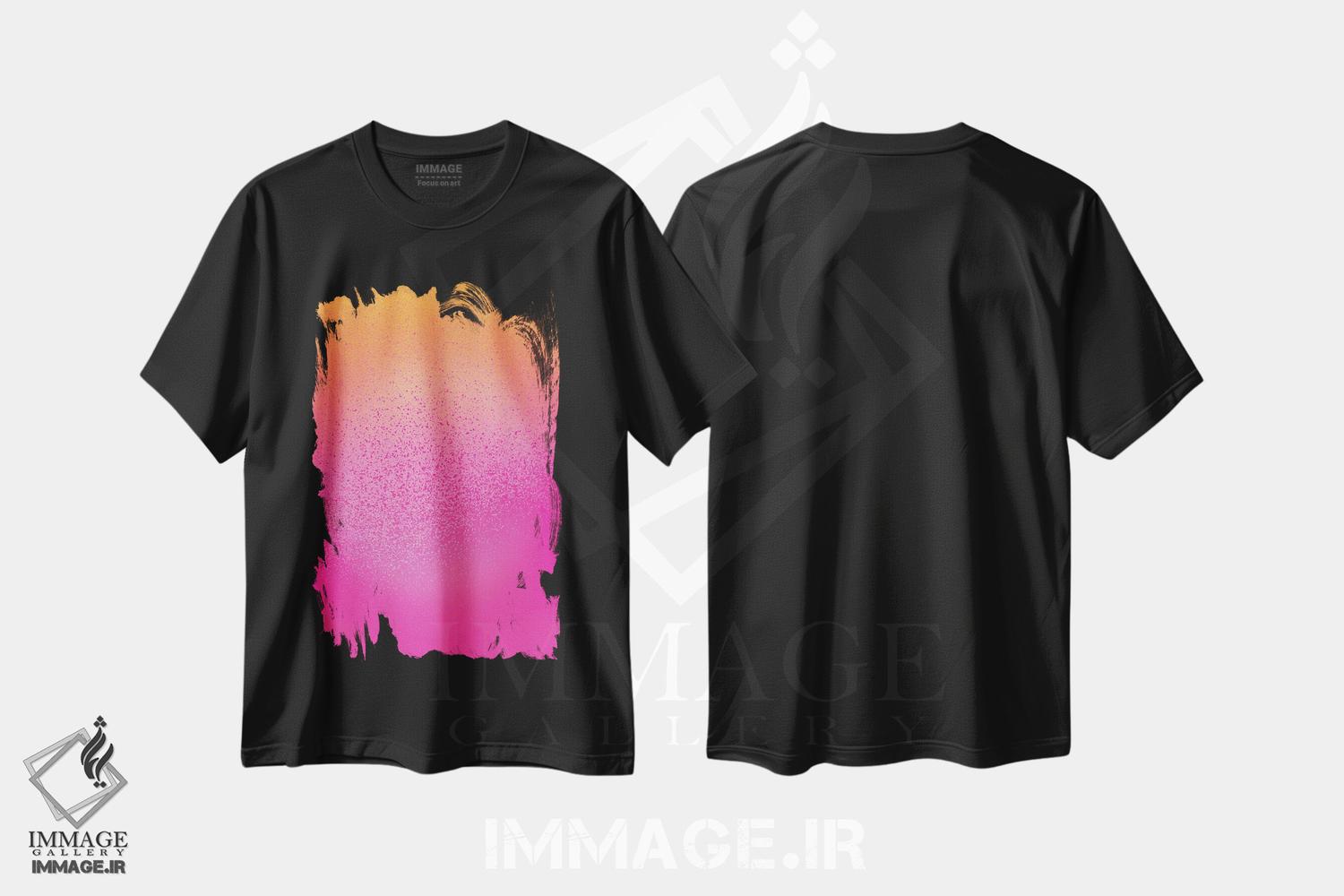 تیشرت طرح دار خلاقیت بی نهایت اثر بلی | immage.ir