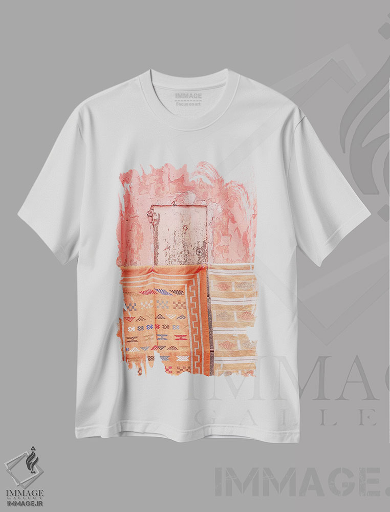 تیشرت طرح دار بازارهای مراکش، دکور آفریقایی اثر بلی | immage.ir