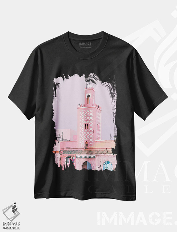 تیشرت طرح دار مدینهٔ مراکش، دکور آفریقایی اثر بلی | immage.ir