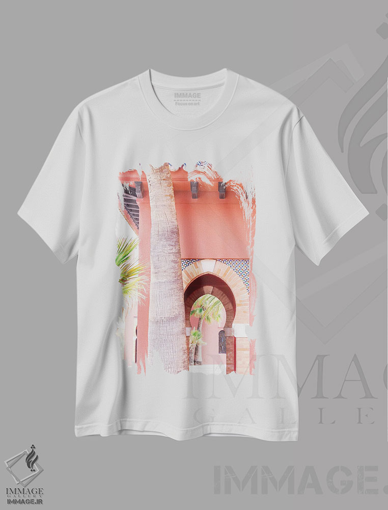 تیشرت طرح دار فرار به سرزمین عجیب، تزئینی اثر بلی | immage.ir
