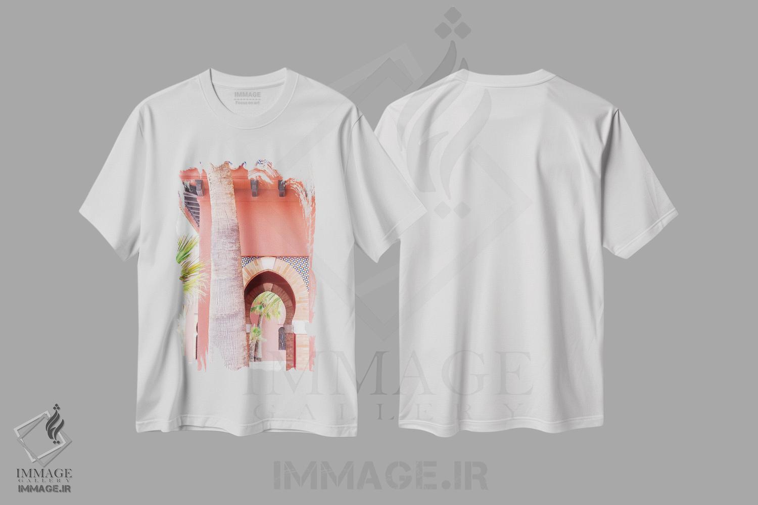 تیشرت طرح دار فرار به سرزمین عجیب، تزئینی اثر بلی | immage.ir