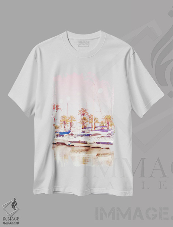 تیشرت طرح دار رویاهای شیرین با این بندرگاه زیبا ساخته می شوند، تزئینی اثر بلی | immage.ir