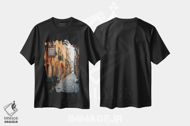 تیشرت طرح دار نووه چنتو، مدیوم اثر جان بیلوس | immage.ir