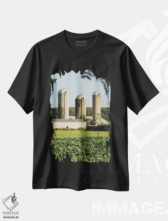 تیشرت طرح دار Perry County I,سیلوها، شهرستان پری I، مدیوم اثر جان بیلوس | immage.ir