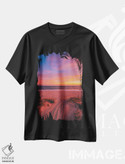تیشرت طرح دار غروب اسمیث پوینت I، مدیوم اثر جان بیلوس | فروشگاه ایماژ