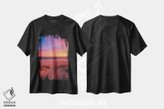 تیشرت طرح دار غروب اسمیث پوینت I، مدیوم اثر جان بیلوس | فروشگاه ایماژ