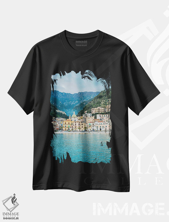 تیشرت طرح دار قلب ستارا I، مدیوم اثر جان بیلوس | immage.ir