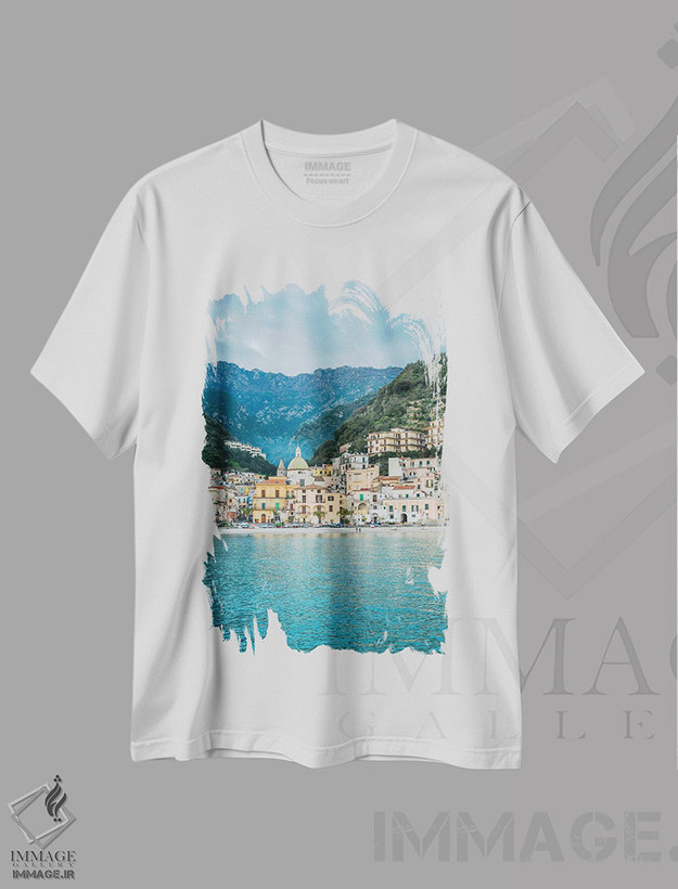 تیشرت طرح دار قلب ستارا I، مدیوم اثر جان بیلوس | فروشگاه ایماژ