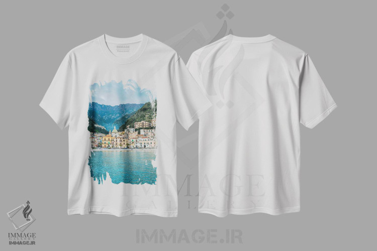 تیشرت طرح دار قلب ستارا I، مدیوم اثر جان بیلوس | فروشگاه ایماژ