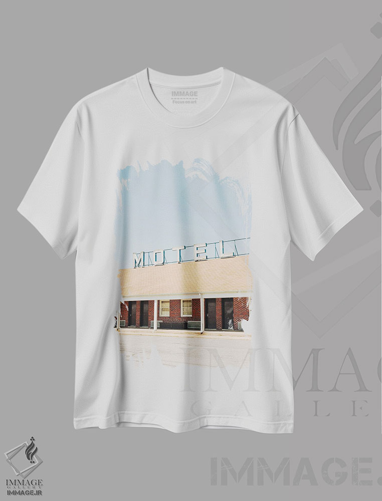 تیشرت طرح دار متل بلت وی I، تزئینی اثر جان بیلوس | immage.ir