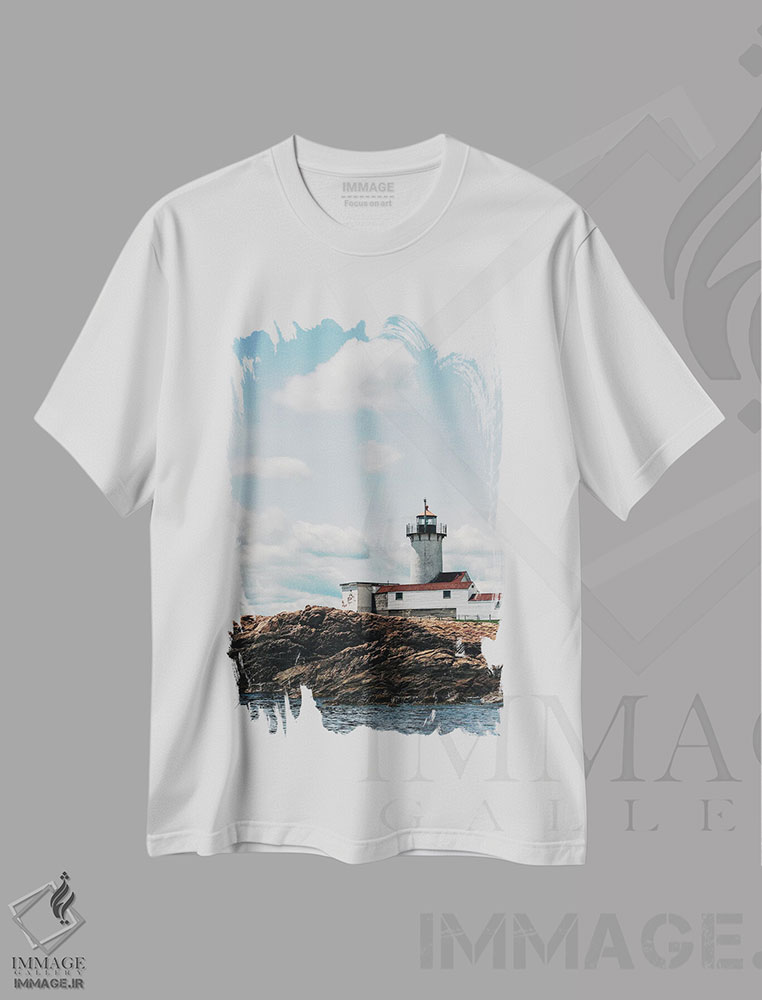 تیشرت طرح دار فانوس شرقی I، تزئینی اثر جان بیلوس | فروشگاه ایماژ