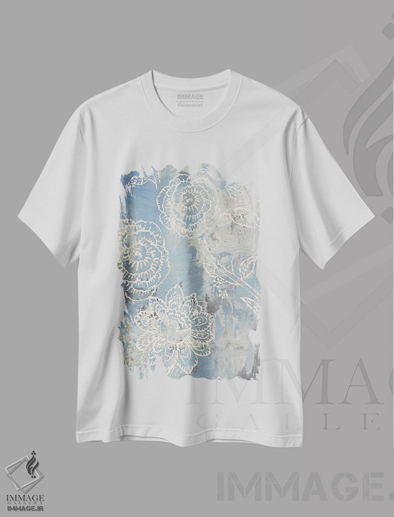 تیشرت طرح دار طرح مزرعه تویل II، دکور معاصر اثر الکس بلک | immage.ir