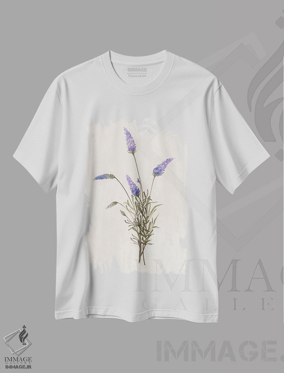 تیشرت طرح دار گیاهان وحشی I، تزئینی اثر الکس بلک | فروشگاه ایماژ