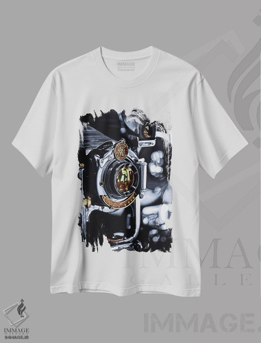 تیشرت طرح دار زوم II، تزئینی اثر جی.بلو استودیو | فروشگاه ایماژ