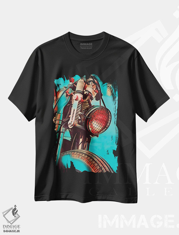 تیشرت طرح دار سواری خوب VI، هنر فاخر معاصر اثر جی.بلو استودیو | فروشگاه ایماژ
