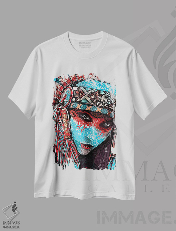 تیشرت طرح دار بومی، تزئینی اثر جی.بلو استودیو | immage.ir
