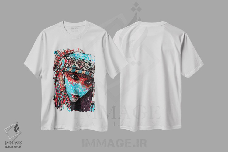 تیشرت طرح دار بومی، تزئینی اثر جی.بلو استودیو | immage.ir