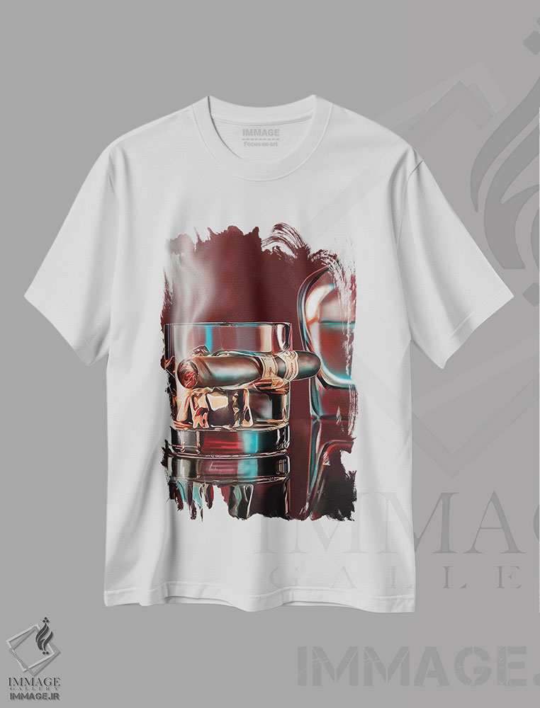 تیشرت طرح دار یک روز دیگر، دکور معاصر اثر جی.بلو استودیو | immage.ir